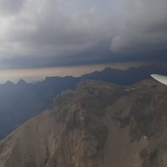 Flugwegposition um 15:18:46: Aufgenommen in der Nähe von Département Hautes-Alpes, Frankreich in 2718 Meter